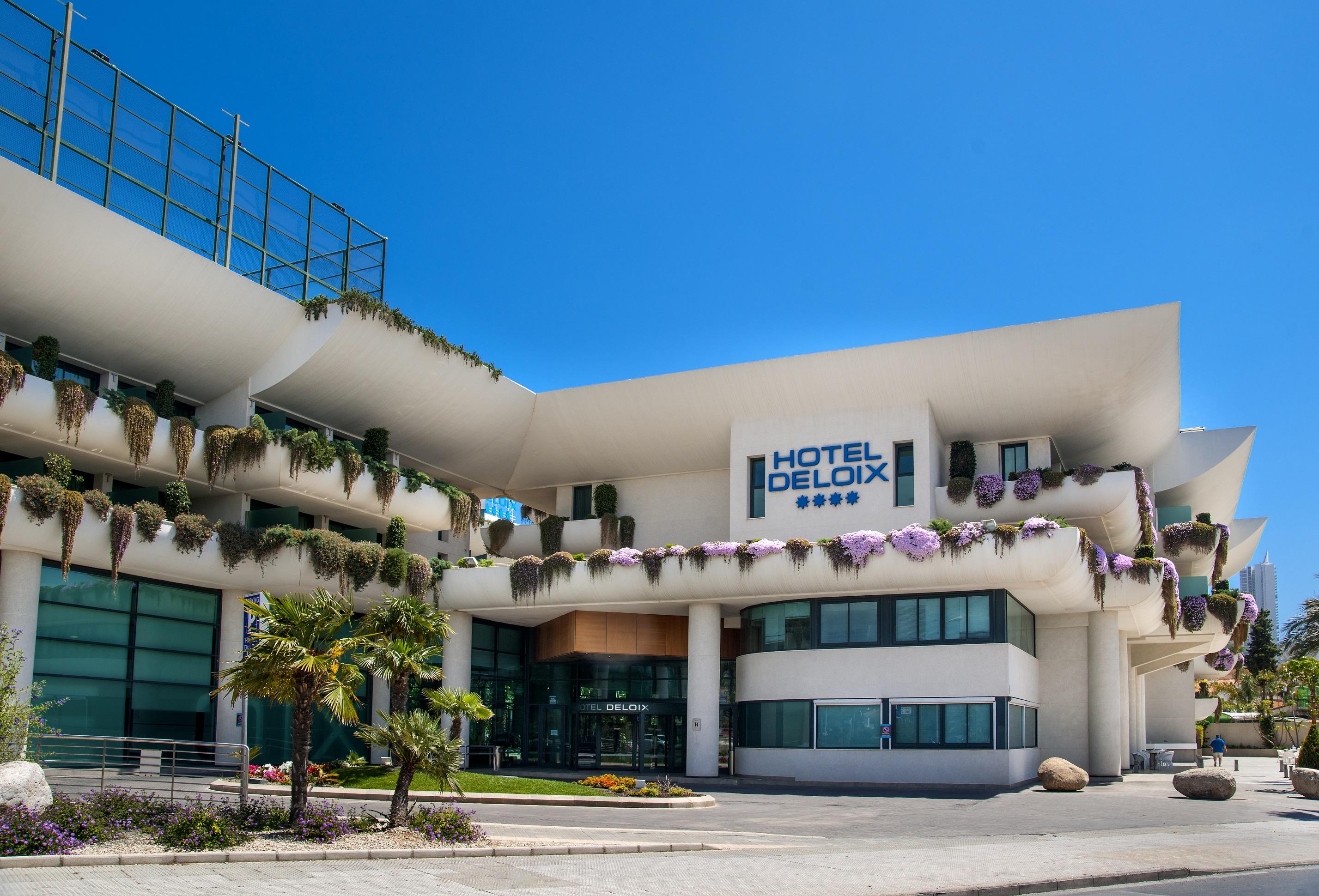 Hotel Deloix 4* Sup ベニドルム エクステリア 写真